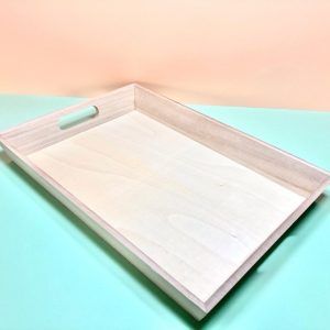 bandeja de madera
